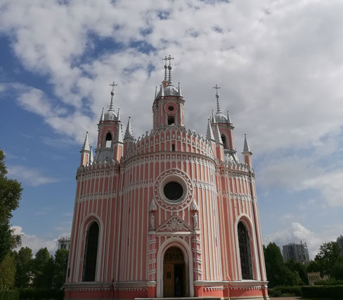 Санкт-Петербург. Чесменская церковь